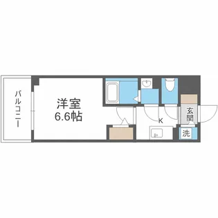 エスリードレジデンス大阪本町【12階】の間取り