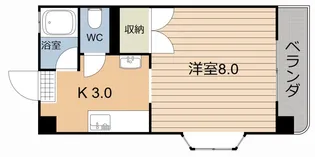 ELEGANT ARATA21【2階】の間取り