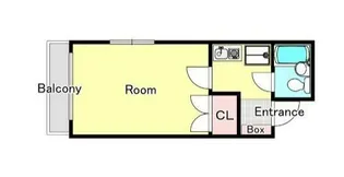 ガーデンスクエア国立【3階】の間取り