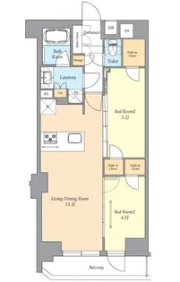 AIFLAT渋谷西原【3階】の間取り