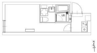 CITY WALK下板橋【2階】の間取り