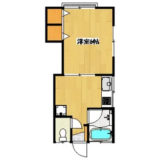 奥野アパート【2階】の間取り