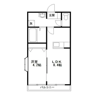 プリマウェーラ戸島【2階】の間取り