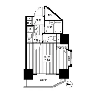 東京都豊島区北大塚3【マンション】の間取り