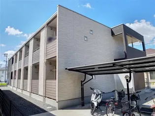 岡山県岡山市中区高島新屋敷【アパート】の外観