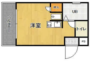 サンマリオ南六郷【1階】の間取り