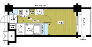フェニックス池袋North【4階】の間取り