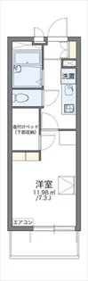 レオパレス南大塚【1階】の間取り