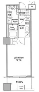 コンフォリア東池袋WEST【4階】の間取り