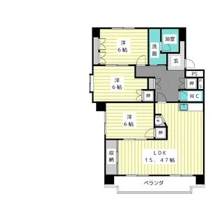セリーヌ高針台2号館【2階】の間取り