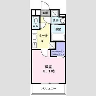 (仮称)長町6丁目新築マンション【5階】の間取り