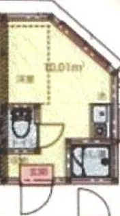 ゴールデンヒルズ【1階】の間取り