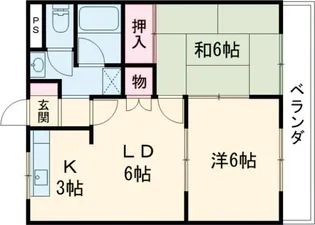 エスポアTK【2階】の間取り