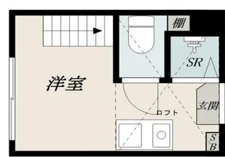 アレンデール西落合【2階】の間取り