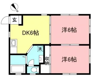 サンシティサファイア【1階】の間取り