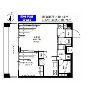 ステージグランデ錦糸町【6階】の間取り