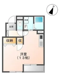 ルフラン【1階】の間取り