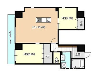 APARTMENTS CODE ISAHAYA【2階】の間取り