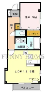 Cherry Court【1階】の間取り