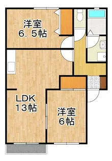 ルーエ【2階】の間取り