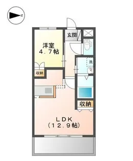 コンフォート宇土【3階】の間取り