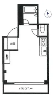 東京都立川市錦町2【マンション】の間取り