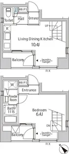 イル ジラソーレ【6階】の間取り