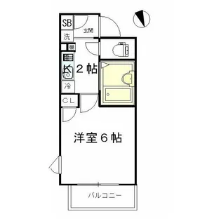 東京都港区高輪2【マンション】の間取り
