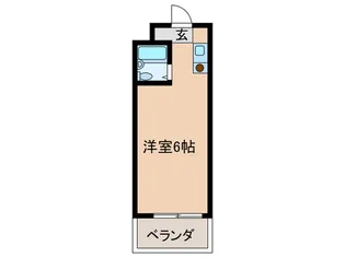 プチマンション日赤東【4階】の間取り