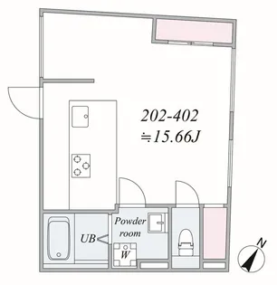 trias210【4階】の間取り
