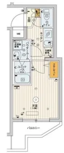 スカイコートパレス鷺沼【5階】の間取り