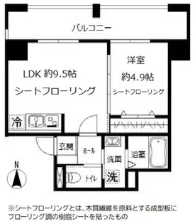 東京都豊島区東池袋1【マンション】の間取り