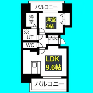メイクス今池PRIME【3階】の間取り