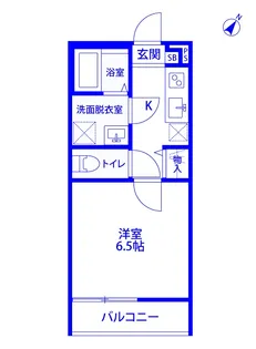 リバーサイド南浦和【3階】の間取り