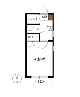 メゾン楽々園の間取り