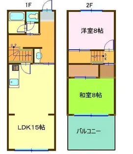 キャッスル尾高の間取り