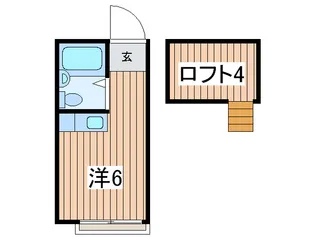 サウスドゥファルコン【2階】の間取り