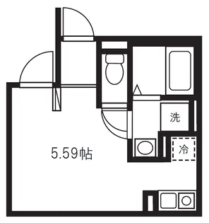 バズ西台【4階】の間取り