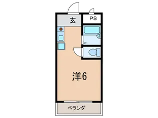 シャトー 仁川【3階】の間取り