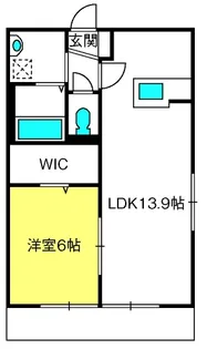 エスペランサ大宮【2階】の間取り