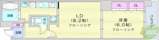 ザ・センタータウンズパラッシオ小田原参番館【4階】の間取り