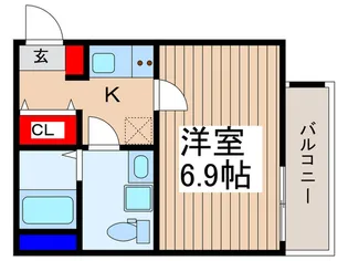 キャメルふじみ野東【3階】の間取り