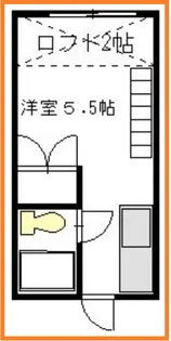 ホワイトハウス新城【1階】の間取り