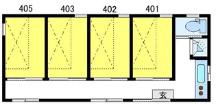 標同ビル【4階】の間取り