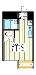 ボンニェルM【6階】の間取り