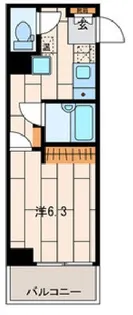 サンクレストビル【5階】の間取り