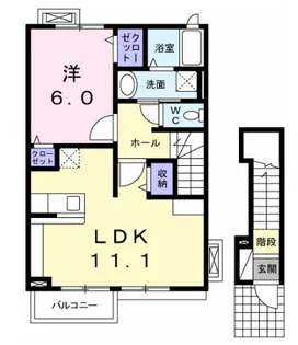 ハイランドコート【2階】の間取り
