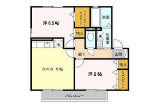 リビングタウン島【1階】の間取り
