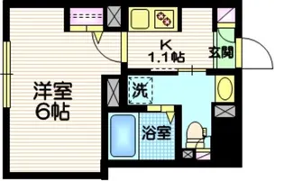 朝日リーゼ【2階】の間取り