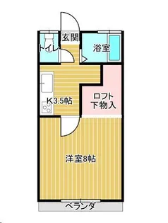 アーバン65【2階】の間取り